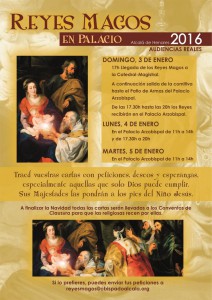 Los Reyes Magos estarán en el Palacio Arzobispal